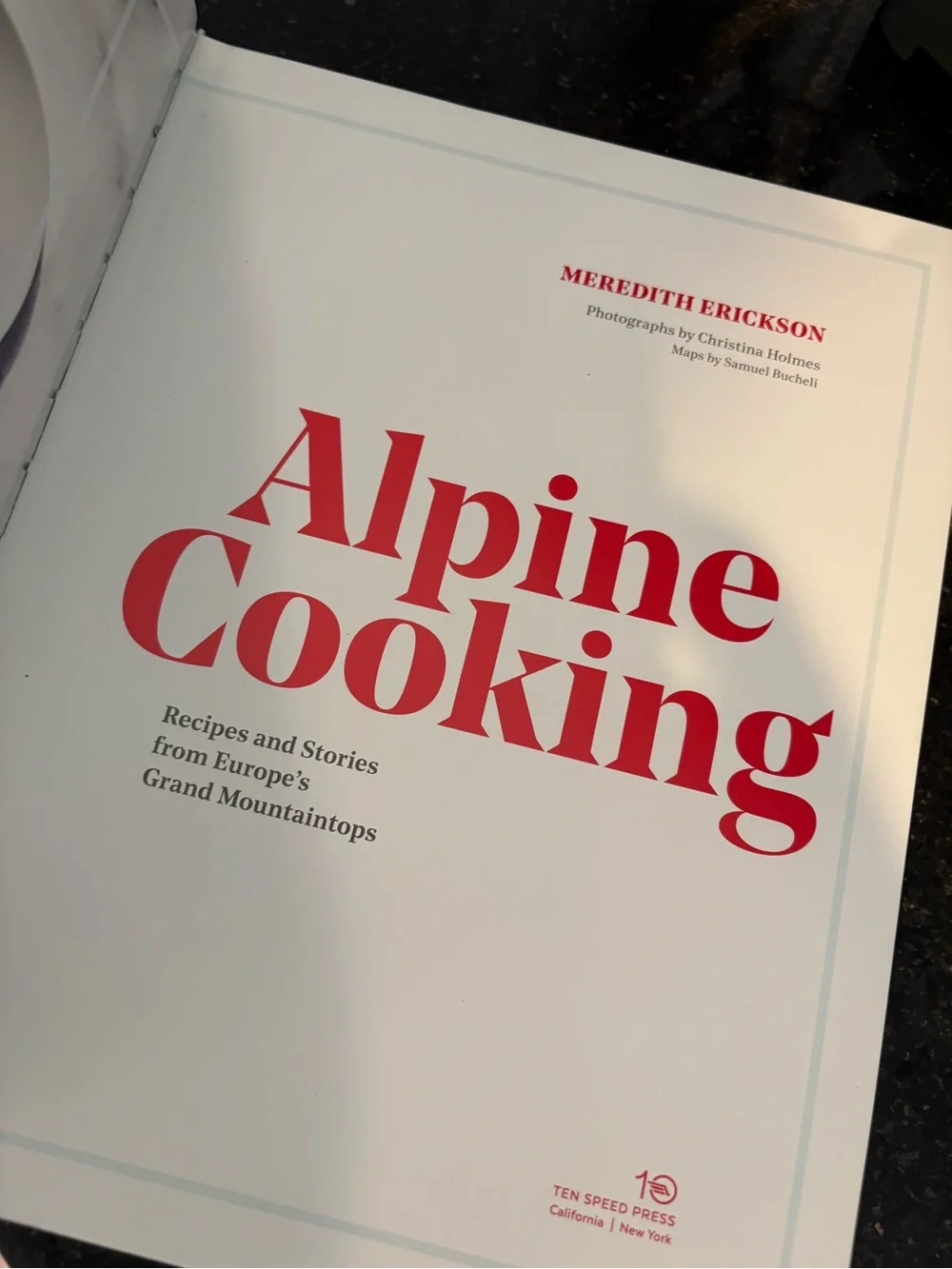 Alpine Cooking - Blue & Red Cookbook